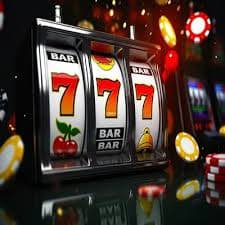 Meja Blackjack dealer langsung di winning303 dengan layar HD menampilkan dealer dan kartu yang dibagikan